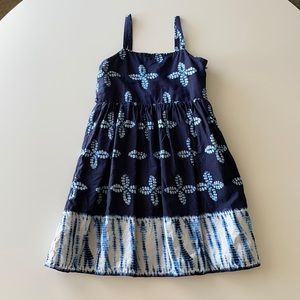 GapKids Navy Tie Dye Dress